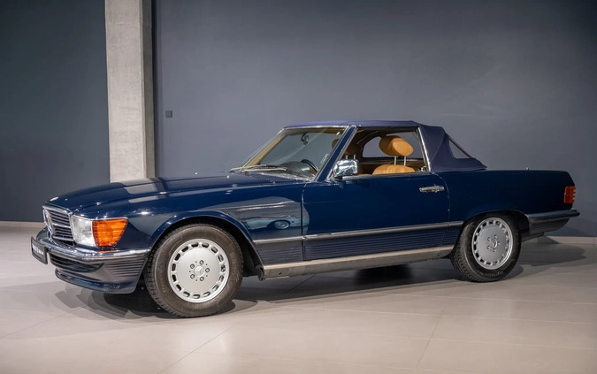 Mercedes-Benz SL cena 159900 przebieg: 201590, rok produkcji 1987 z Brzeszcze małe 742